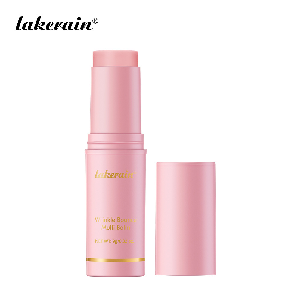 Lakerain Pink Multifunctional Cream Stick Moisturize for Face and Lips