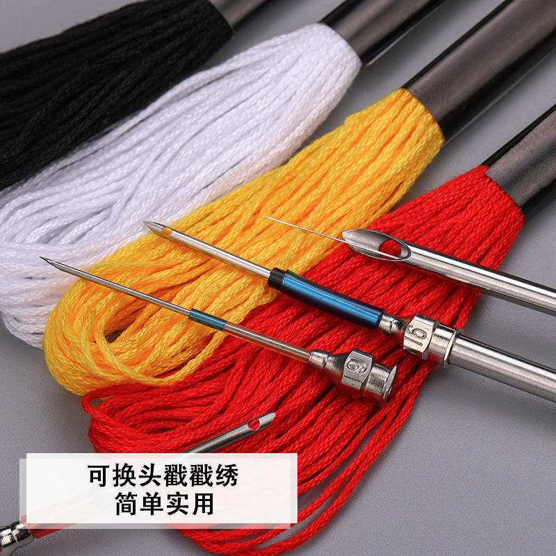 Simple Interchangeable Needlepoint Embroidery Needles for All Models