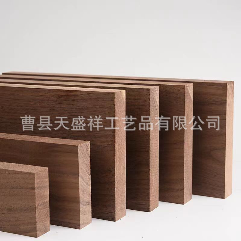 [factory Direct Wholesale] North American Black Walnut Wood Board Desktop Window Sill Home Decoration Material Solid Wood Board