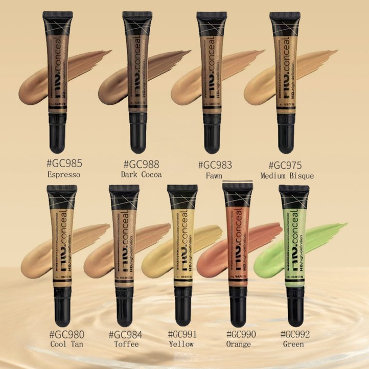 Кросс-бордерный консилер для лица, многоцветный, водостойкий, долгоиграющий, эксклюзивный