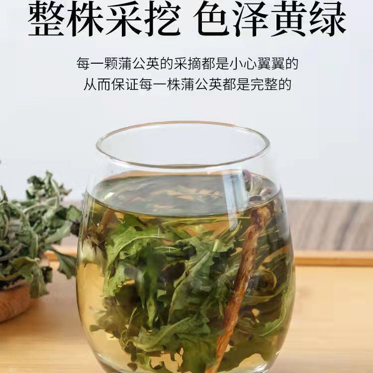 Wild Dandelion New Arrival Changbai Mountain 500g Chinese Herbal Medicine New Arrival with Roots and Whole Tree Chopped into Diced Mother-In-Law Pure Natural