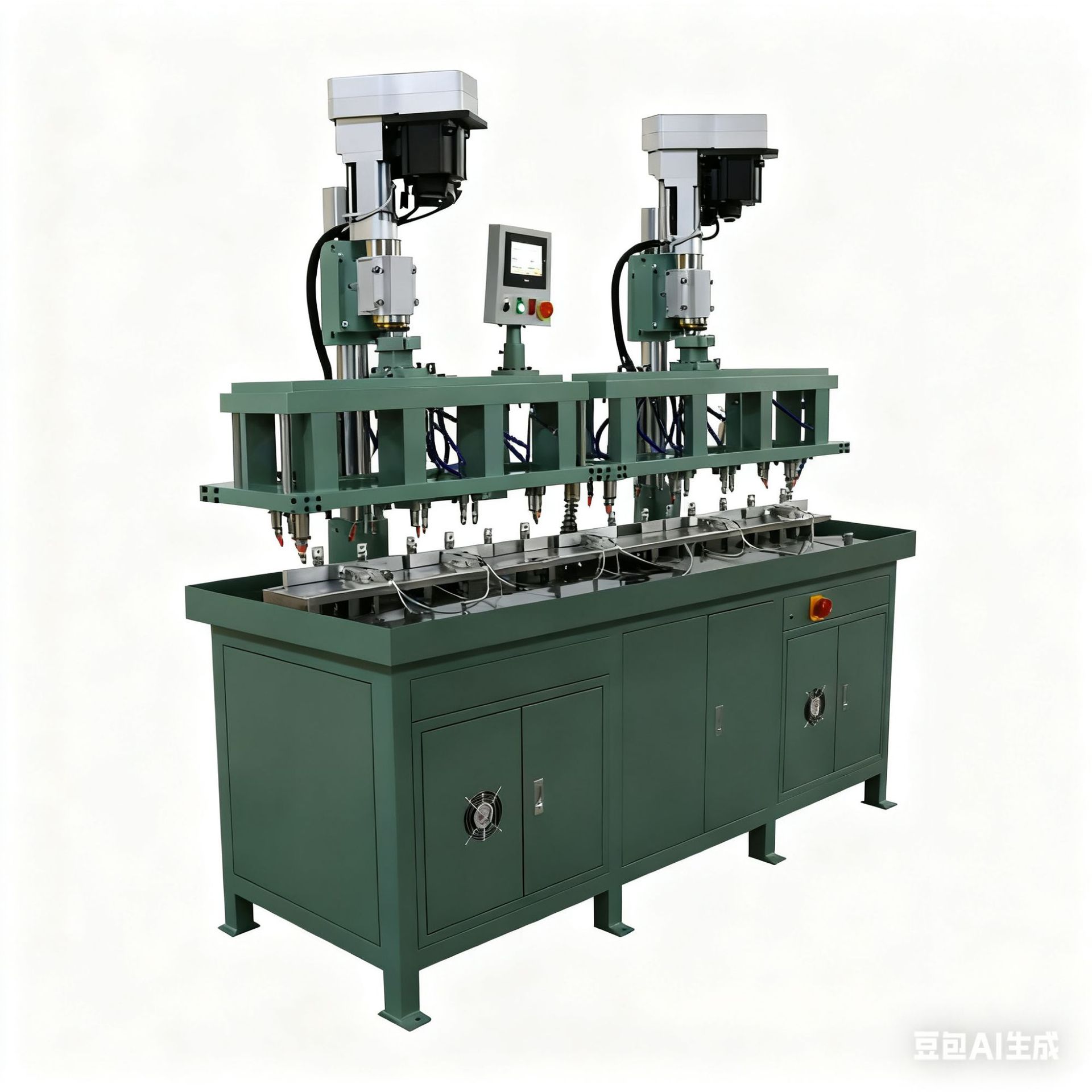 Multi-Head Multi-Axis Tapping Machine Swing Arm Adjustable Tapping Machine Vertical Multi-Axis Servo Automatic Tapping Machine Aluminum Tapping Machine