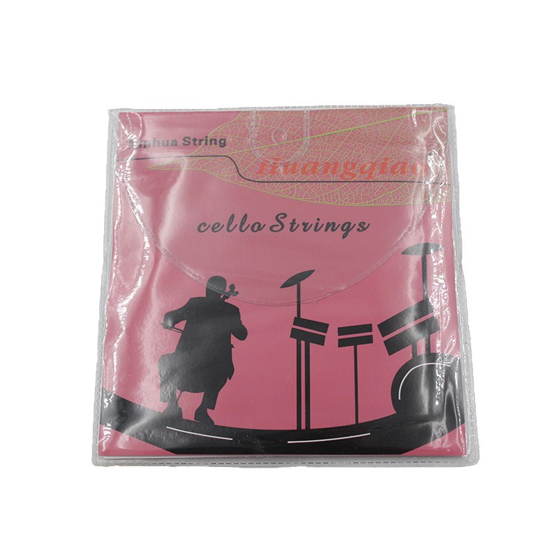 Cello Popular Strings Steel Wire Wrapped Material Soft Box Individually Packaged Playing Strings
