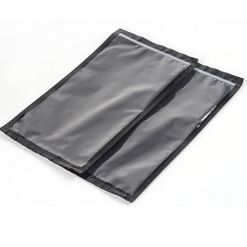 Transparent cigar moisturizing bag eggplant bag portable travel moisturizing bag 5-pack sealed cigar bag storage bag