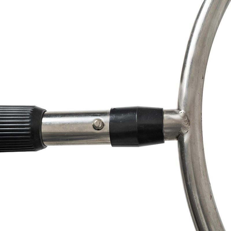 Stainless Steel Anti-Riot Steel Fork Campus Security Explosion-Proof Equipment Waist-Locking Telescopic Anti-Riot Fork Explosion-Proof Luxury Capture Fork