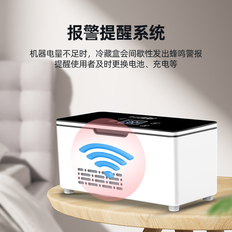 Insulin Freezer Portable Car Household Medicine Interferon Mini Charging Mini Refrigerator Freezer