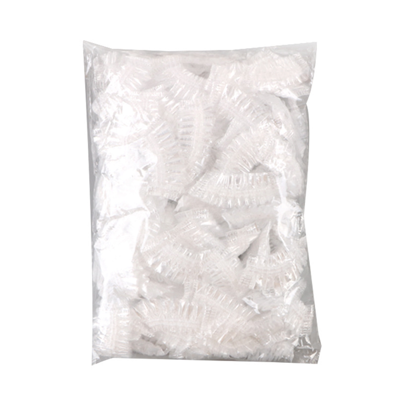 Disposable earmuffs high pressure PE ear piercing Bath Shampoo anti-water ear protection hair dyeing earmuffs 100 pieces