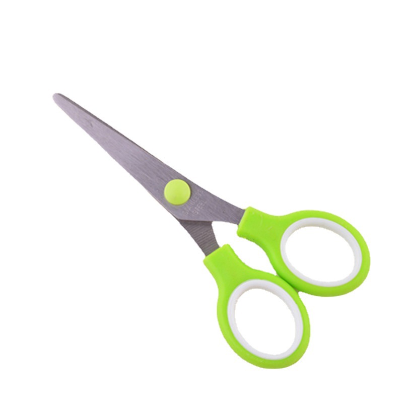 Students do not hurt their hands safety scissors DIY paper-cut lace scissors kindergarten handmade plastic children's scissors wholesale