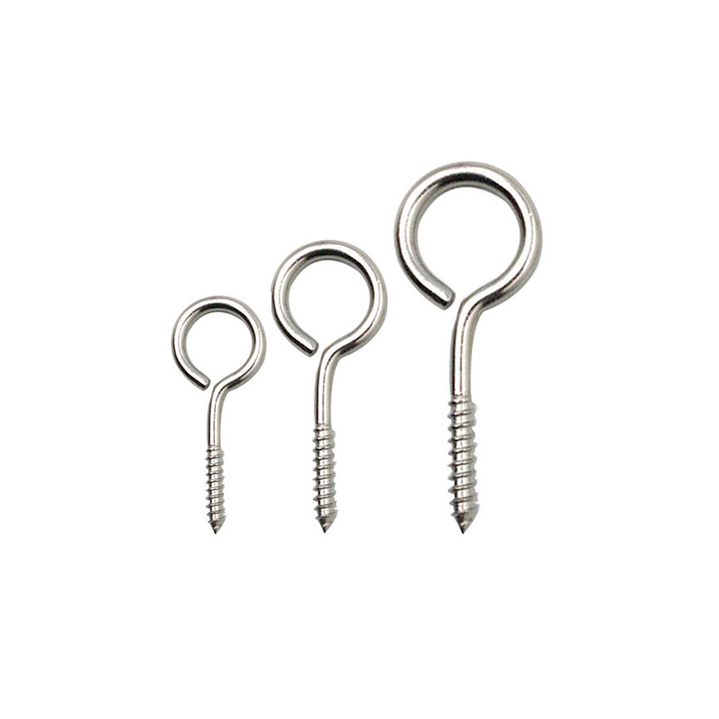 Manufacturer Sells Large Quantities of Stainless Steel Sheep's Eye Nails with Ring Sheep's Eye Fishing Gear Gift Accessories Price Low Self-Tapping Sheep's Eye Rings