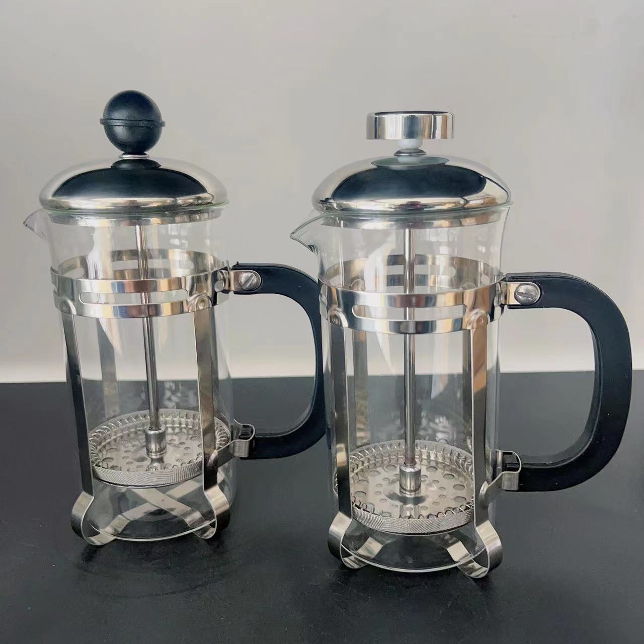 Кофейник для ручного заваривания, френч-пресс, домашний френч-пресс, стеклянный чайник, чашка с ручным прессом, холодный заварочный горшок