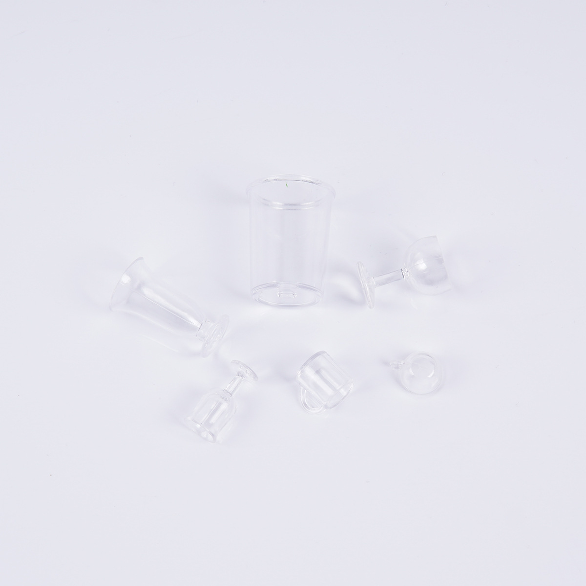 1:12 Mini Goblet Doll House Kitchenware Container Miniature Food Play Cup Mini Red Wine Glass Small Cup