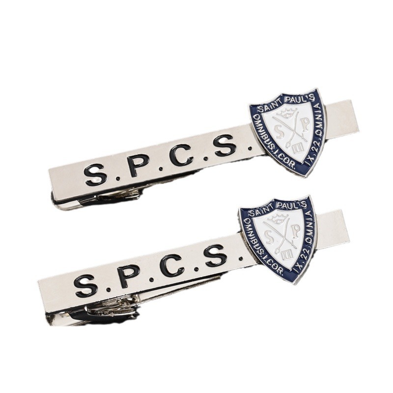 Metal Tie Clip Custom-Made Men's Suit Paint Tie Clip Company Anniversary Corporate Logo Tie Clip Custom-Made