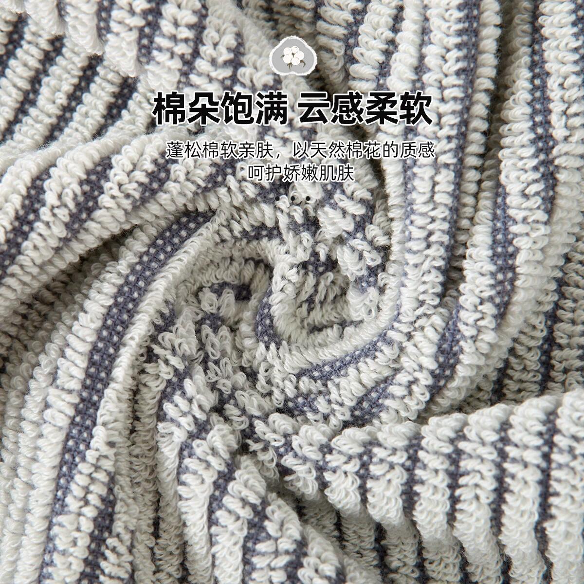 3 gold size towel cotton antibacterial small towel lanyard face cleansing towel soft thick absorbent cotton