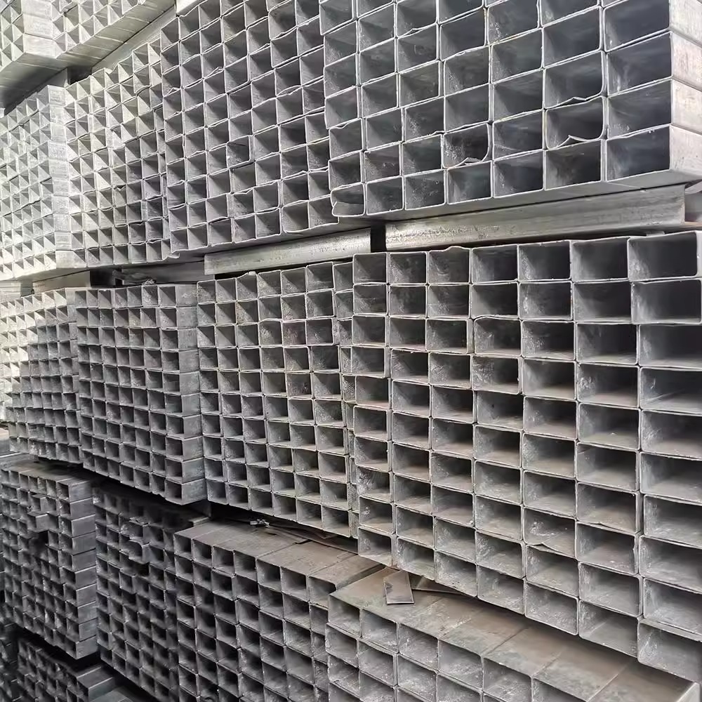 Square Tube Steel Thickened Iron Pipe Seamless Steel Pipe Square Telescopic Boom Casing National Standard Square Steel Square Rectangular Tube Square Tube