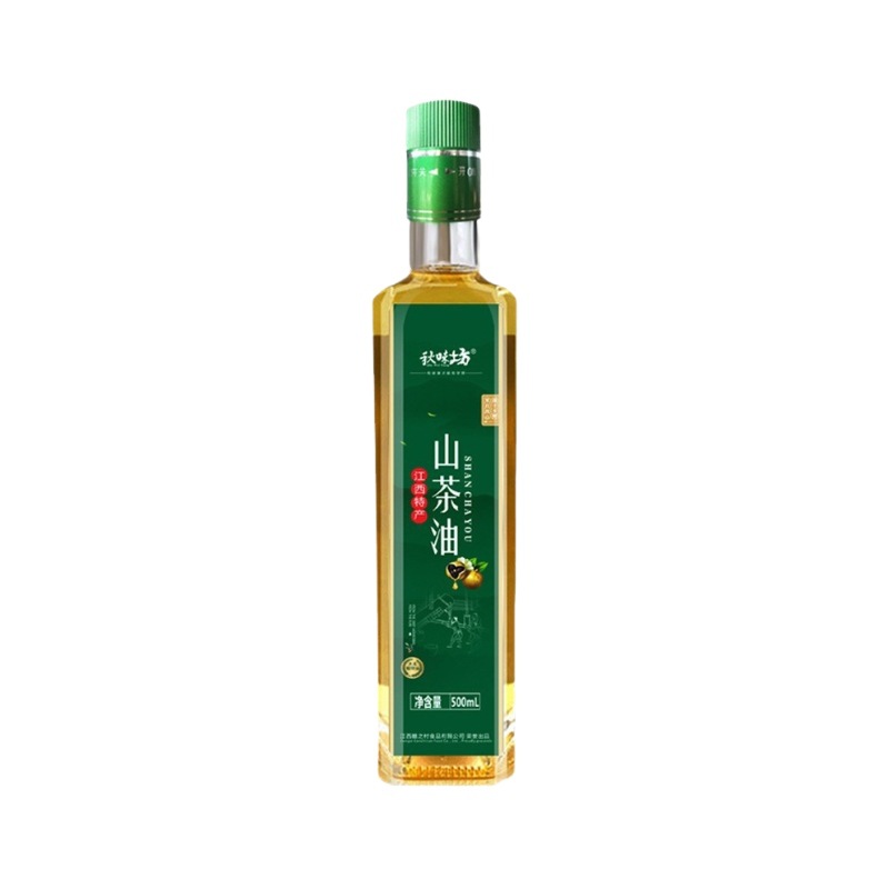 【Direct from Factory】Organic Camellia Oil Edible Oil 500ml Pressed Tea Seed Oil Wholesale Bulk Purchase Gift Pack