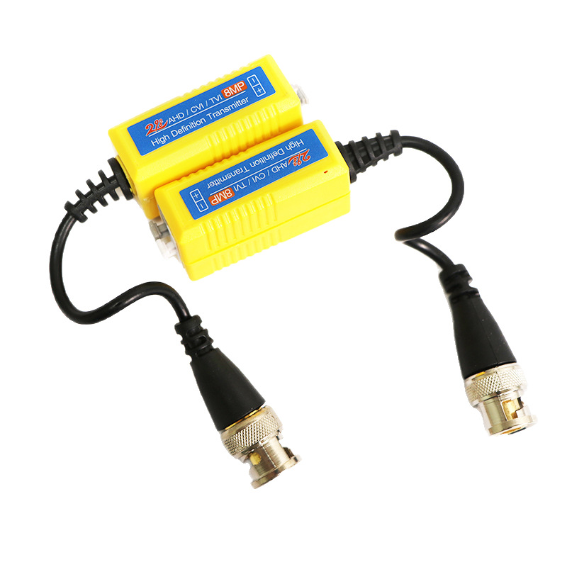 5Mp 8Mp Monitoring Accessories Hd Twisted Pair Transmitter Coaxial Adapter Signal Amplifier Source Manufacturer