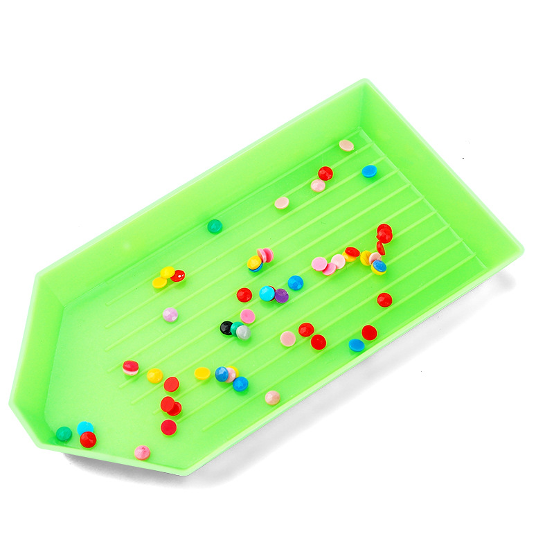 Children Diamond Sticker Point Drill Tool DIY Handmade Diamond Painting Creative Cross Stitch Point Drill Pen Tray Kit