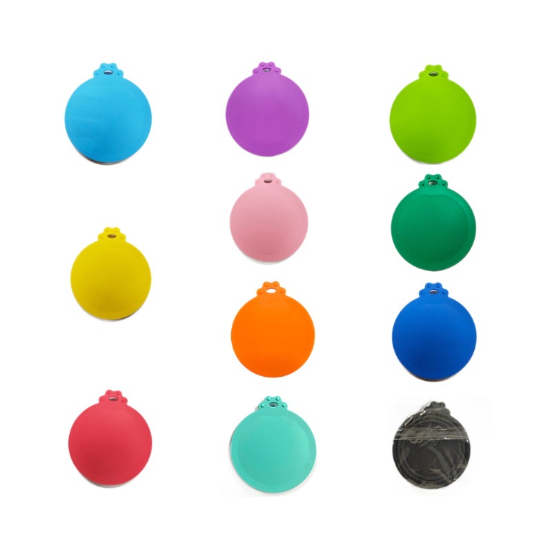 Neutral Three-In-One Sealing Lid for Dog and Cat Food Cans, Pet Food Moisture-Proof Corrosion Silicone Fresh-Keeping Lid, Pet Can Lid