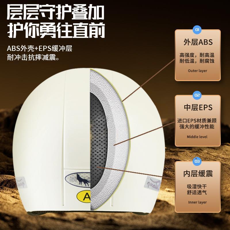 Electric Vehicle Helmet 3C Certified Motorcycle Winter Warm Men's and Women's Safety Helmet Universal New Winter