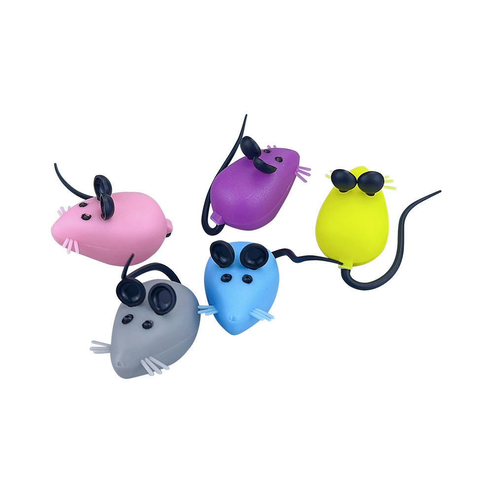 Children's deciduous teeth storage box mouse deciduous teeth box plastic baby collection box storage box tooth replacement box wholesale