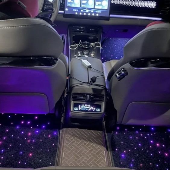 Fiber Optic car rug mat light Starlight