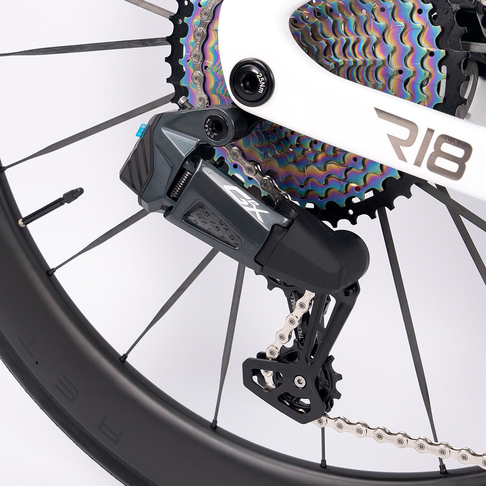 Cyctrac R18 Racing Version Carbon Fiber Road Bike Bicycle Wheel Peak Wireless Variable Carbon Wheel Carbon Spokes