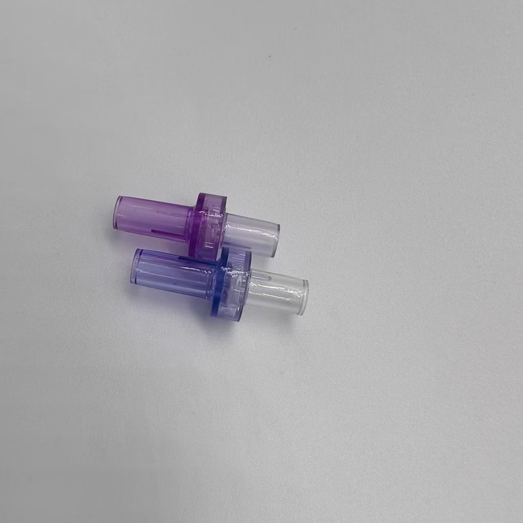 Source Manufacturer Infusion Set Accessories Micro Plastic Pc Check Valve Liquid Pressure Control One-Way Valve High Pressure Manufacturer