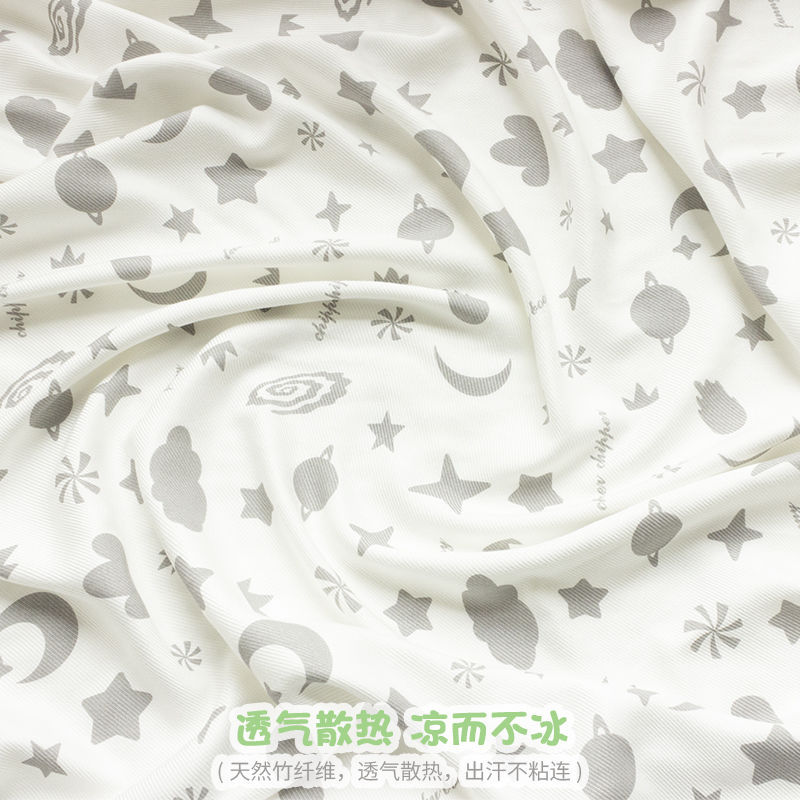 Summer baby blanket bamboo fiber blanket kindergarten nap blanket children ice silk blanket baby cool summer quilt