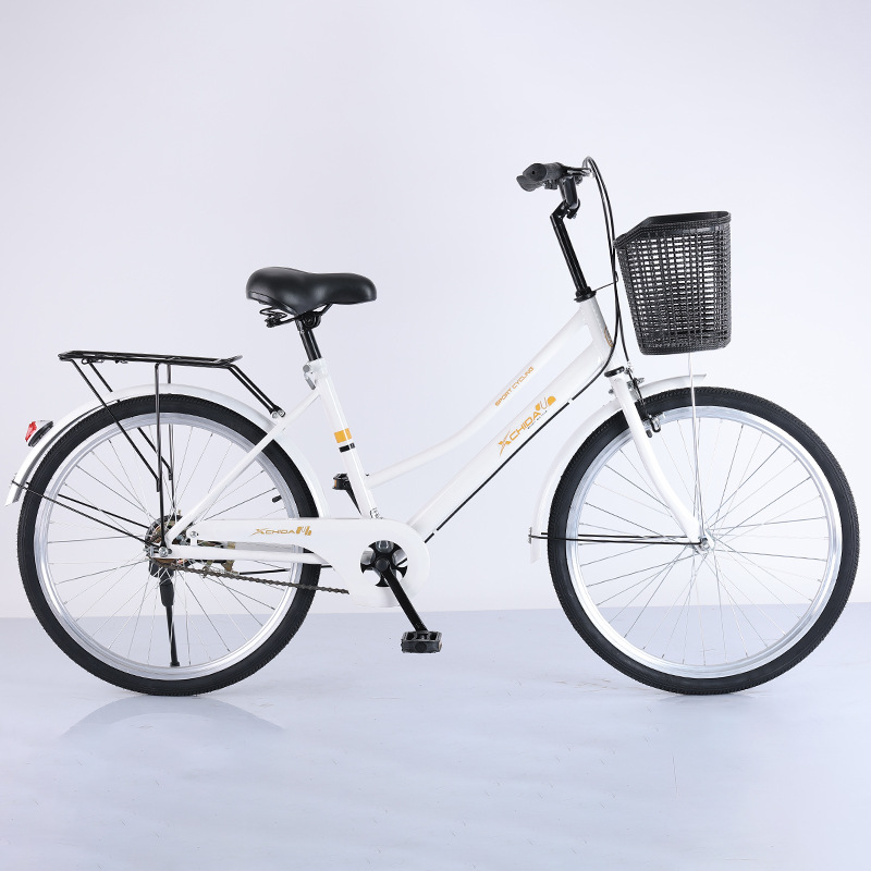 Adult bicycle 26 inch male and female college students retro commuter light walking bicycle in stock wholesale