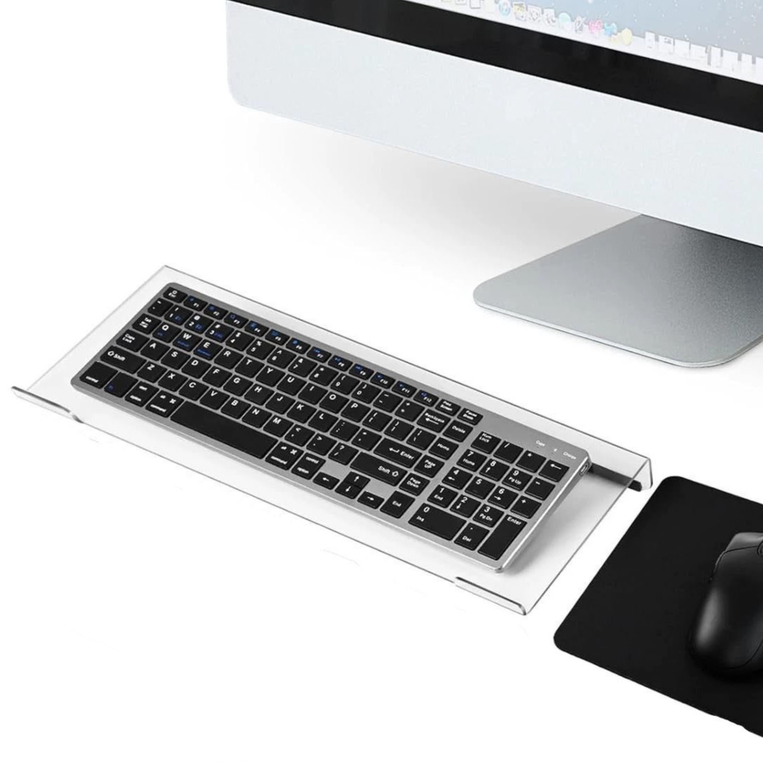 Cross-Border Popular Transparent Acrylic Computer Keyboard Display Stand Keyboard Stand Z-Shaped Keyboard Bracket 78 Keys/108 Keys