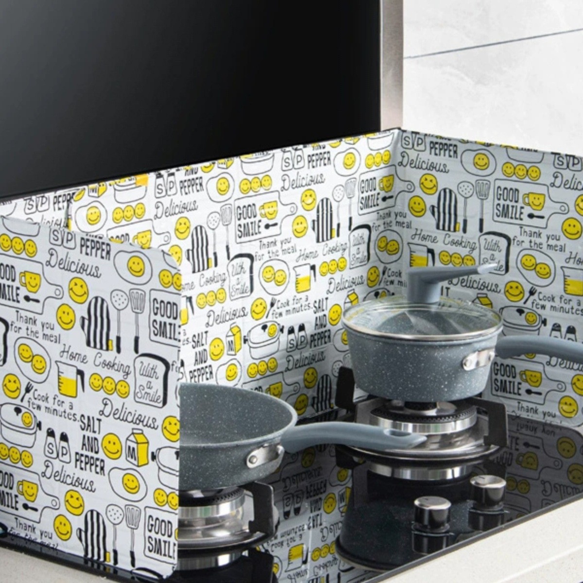 Kitchen Cooking Oil-proof Baffle Household Stove Splash-proof Oil-proof Baffle Board Gas Stove Heat Insulation Board Oil-proof Baffle Board