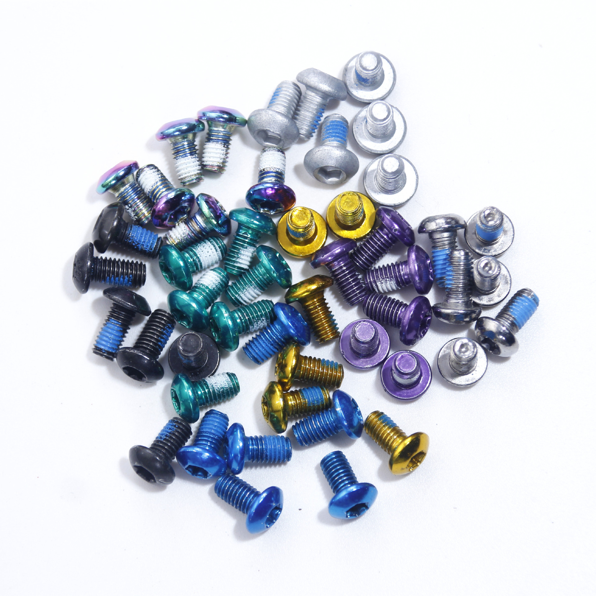 Цветные дисковые тормозные винты для велосипеда из стали