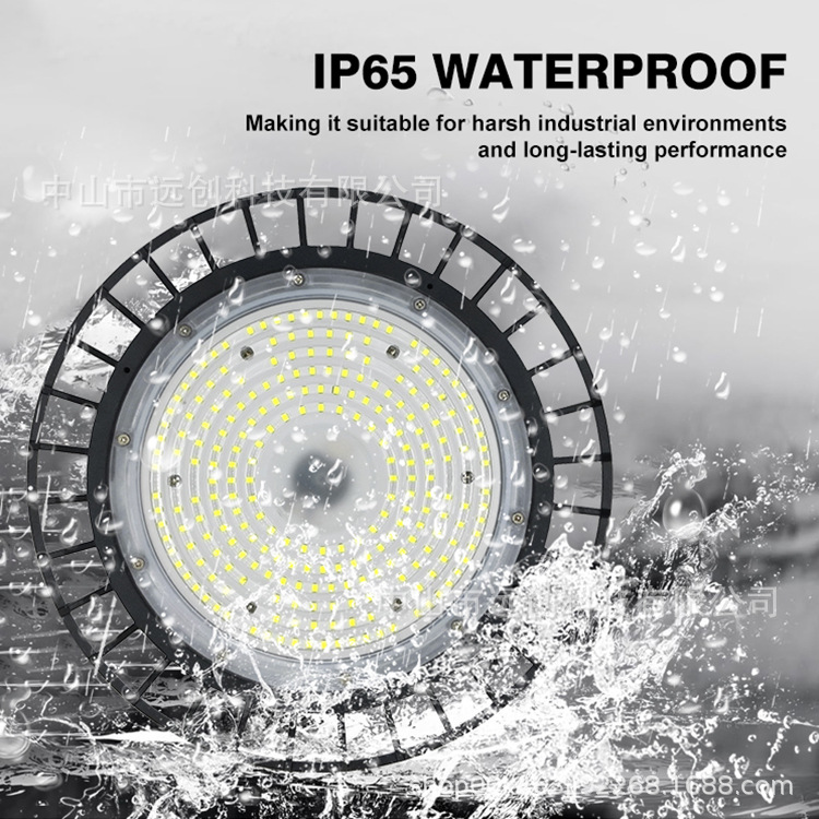 Factory Hot Selling Cross-Border Radar Induction Industrial and Mining Lamps Intelligent Induction Garage Lamps Warehouse Ceiling Lamps Wholesale