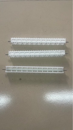 3497-3502 Cleaning Rack Double-Layer 25-Tooth U-Shaped Plastic Rack