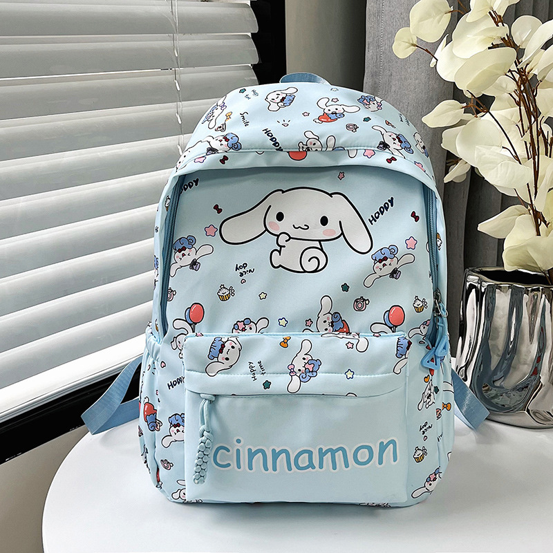 Cross-border New Student Schoolbag Large Capacity Sanrio Printed Junior Senior high school College Students Casual Simple Backpack
