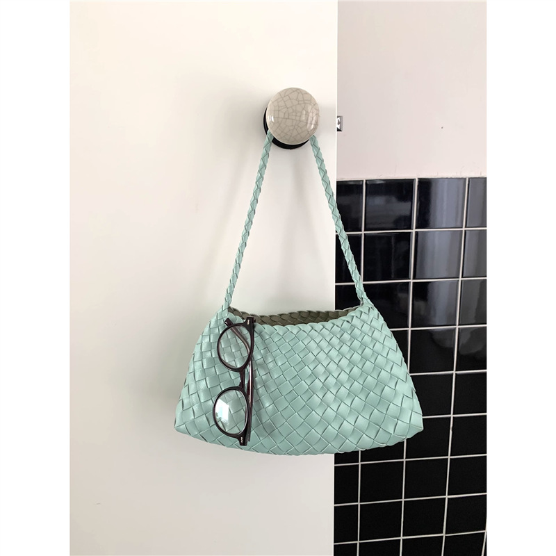 Сумка для парусника ручной работы, свежие цвета, мятная сумка через плечо, повседневная стильная сумка для женщин