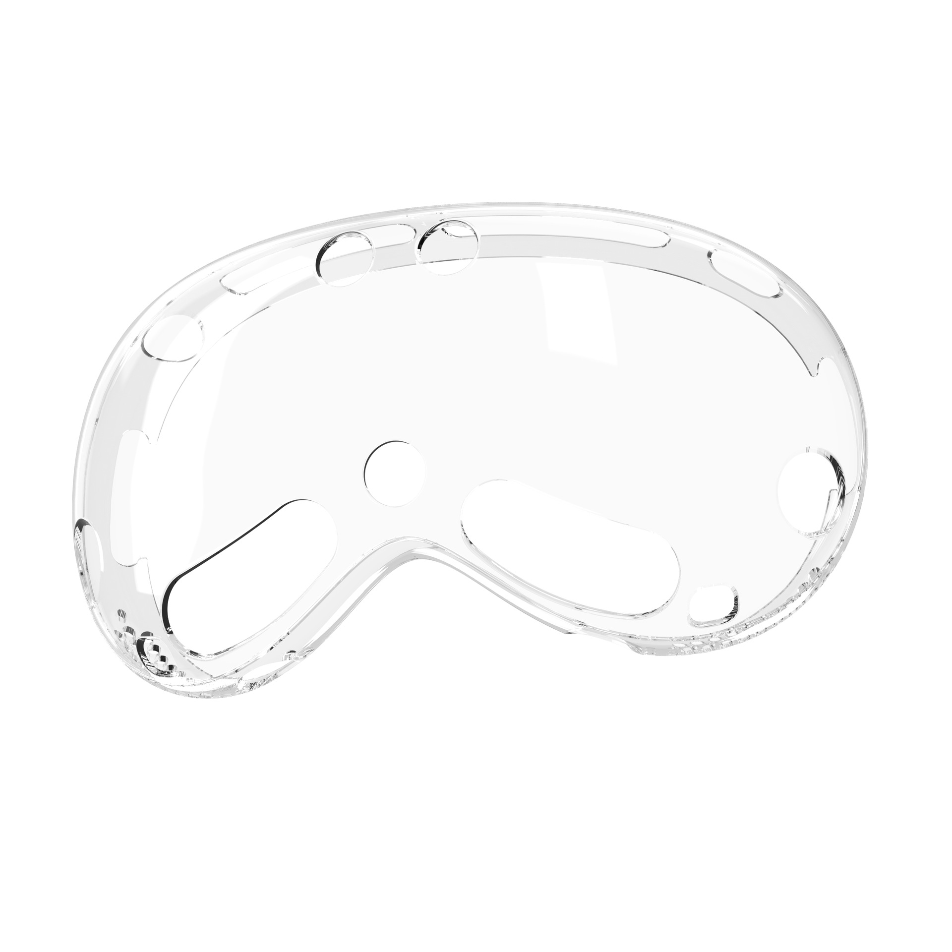 For Apple Vision Pro protective cover Apple VR device head display protective cover transparent anti-drop protective case