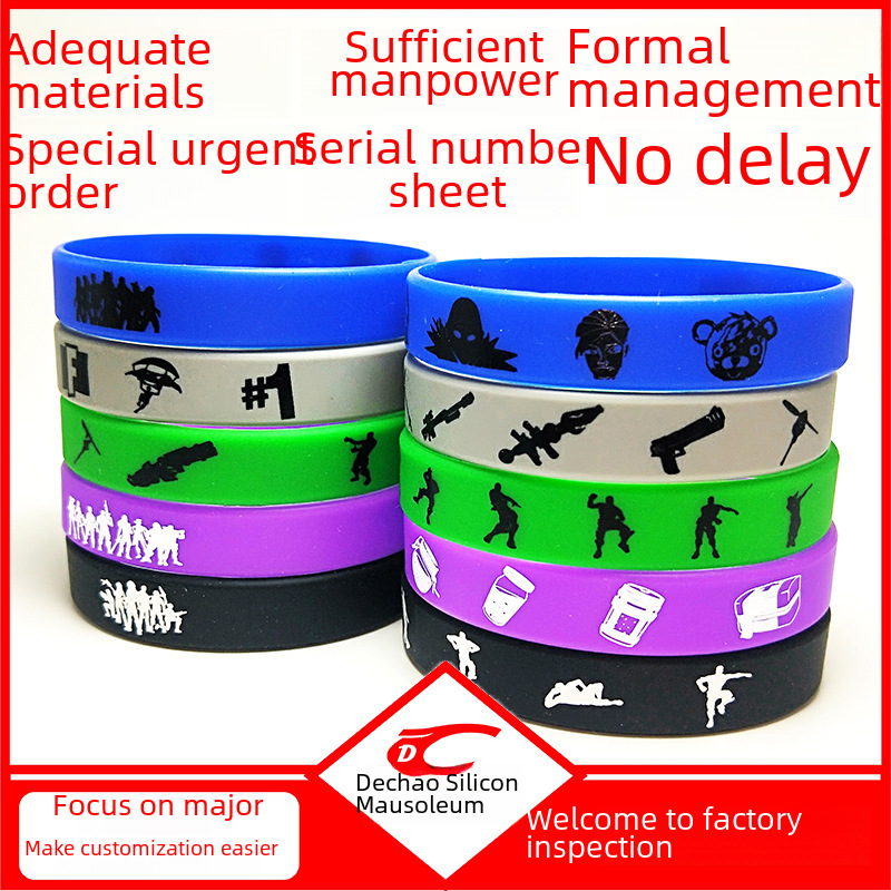 Factory custom silicone bracelet custom concave convex character Sports Basketball bracelet rubber luminous multicolor wristband