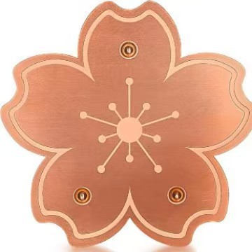 Cross-Border Amazon New Product Bird Bath Disk Bird Pool Cleaner Copper Disc