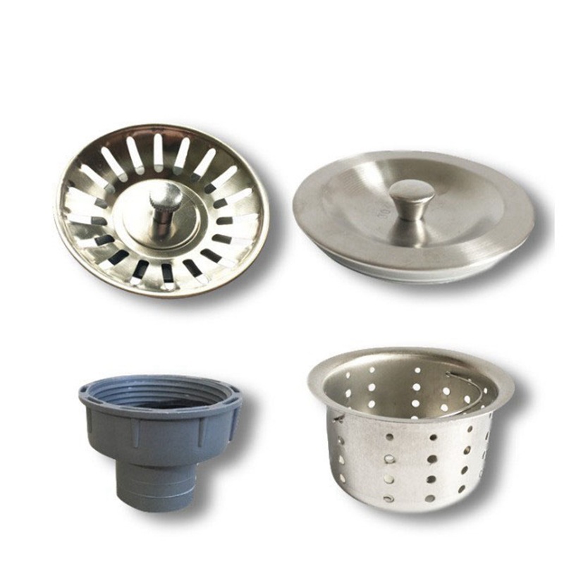 Vegetable basin drainer accessories basket old-fashioned steel mouth cover 110 stainless steel drainer cover kitchen vegetable basin filter net