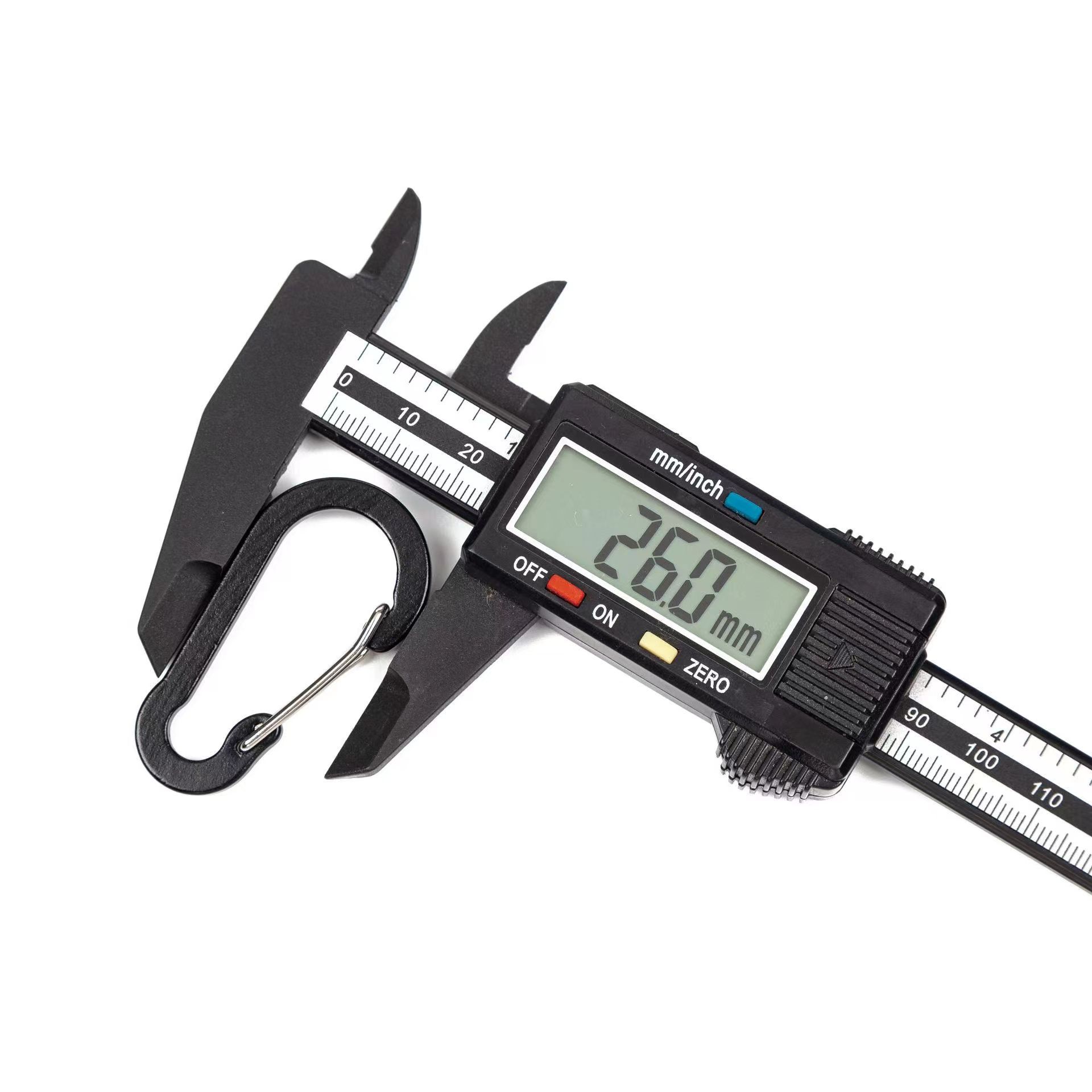 Carabiner No. 5 Flattened Steel Wire Gourd Carabiner Special-shaped Fully Flat Aluminum Alloy Carabiner S-shaped Spring Hook