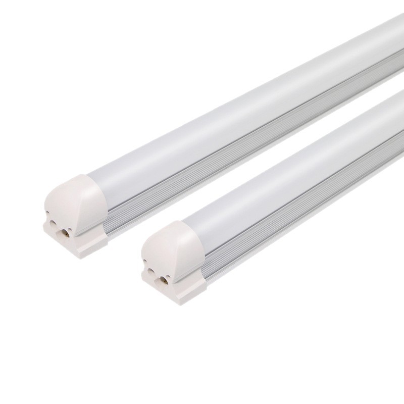 Manufacturer's Ready Stock T8 Led Integrated Aluminum-Plastic Light Tube, Ultra-Bright Fluorescent Lamp, Energy-Saving Lamp for Shopping Malls and Home Use, Wholesale