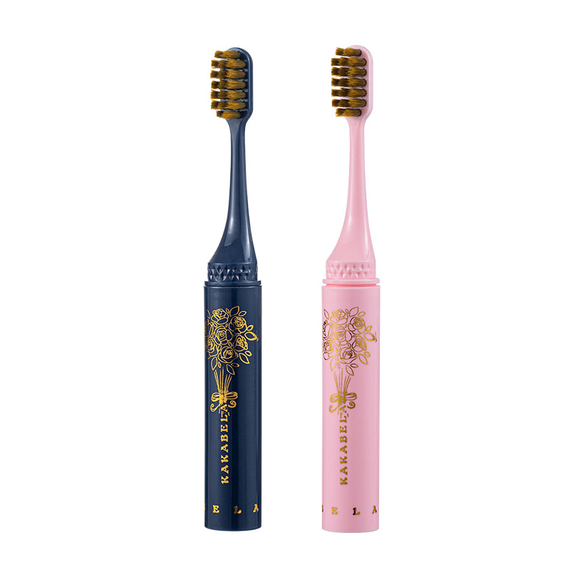 Lipstick Toothbrush Super Soft Bristles Household Gum Protection Orthodontic Couple Portable High-End Adult Gift Box Travel Set Business Trip