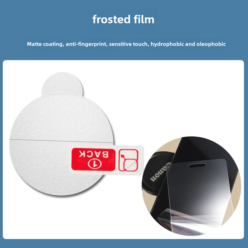 Suitable for Apple Airtag Front and Rear Protective Film Positioning Anti-Lost Device Tracker Keychain Self-Repair Hydrogel Film