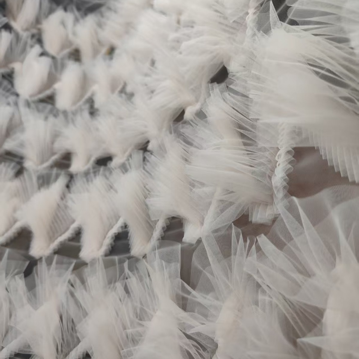 Quilting and Embroidery Processing, Clothing Embroidery, Quilted Cotton Bags, Embroidery Quilting, Custom-Made Cake Skirt Embroidery