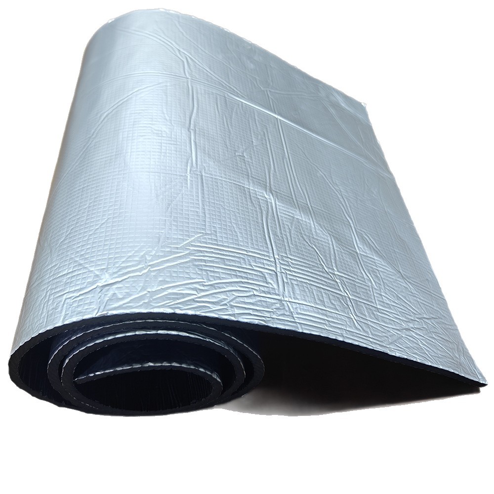 Manufacturer Wholesale Car Thermal Insulation Sound Insulation Cotton Insulation Pad 5Mm10Mm Thick Aluminum Foil Thermal Insulation Cotton Cross-Border Supply Model