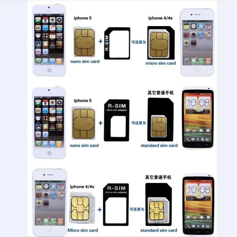 In stock wholesale network card mobile phone sim restore Card Case mobile phone card case universal card holder small card larger