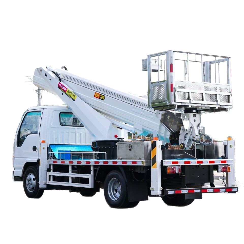 National Vi Straight-Arm Aerial Work Vehicle Isuzu 30m Vehicle-Mounted Lift Telescopic Aerial Work Vehicle