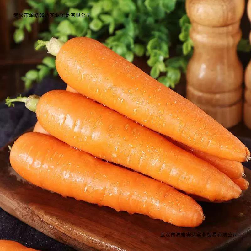 Freshly Dug Carrots 2.5kg Fresh Farm Vegetables Crispy Sweet Sandy Raw Red and Yellow Heart Carrots Free Shipping