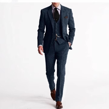 Two Button Digital Printing Suit Suit Three Piece Customized Suit Jacket Men's Suit